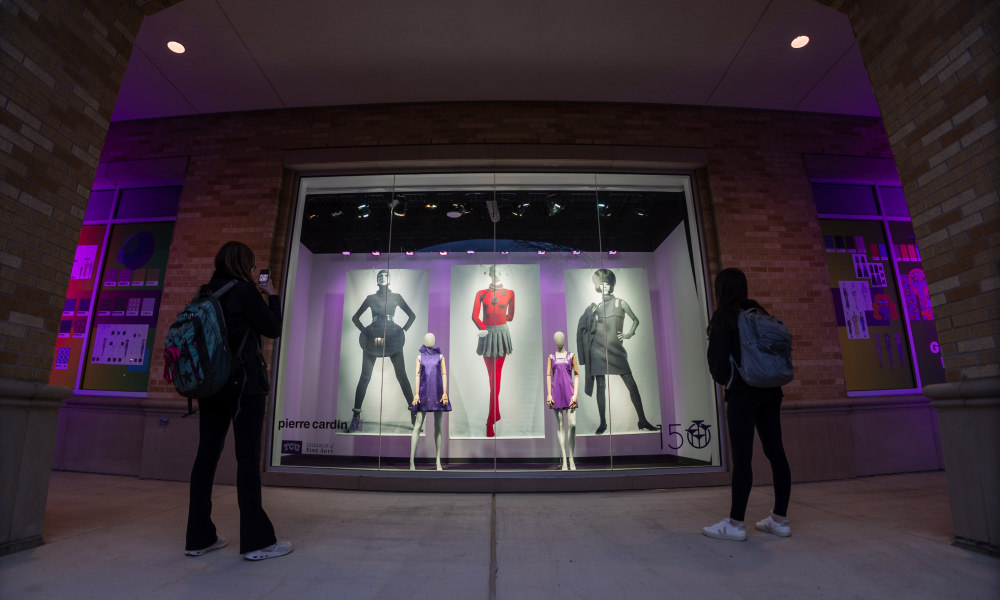 Fashion display window