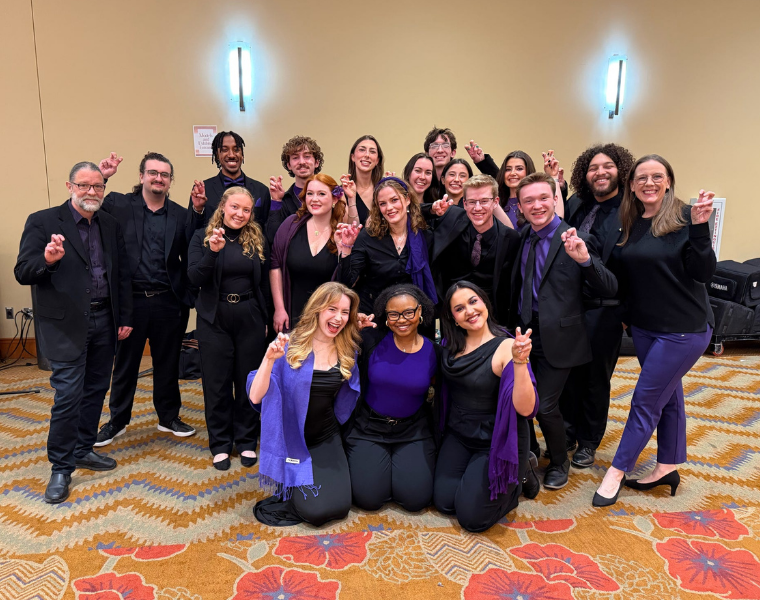 Small vocal jazz ensemble