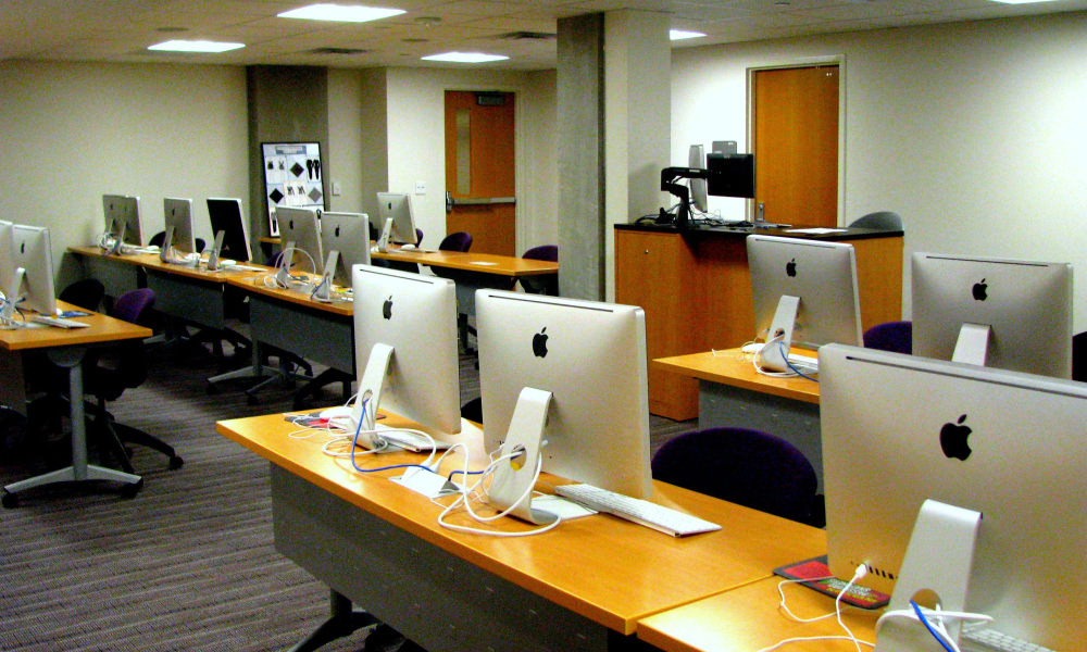 Erma Lowe computer room