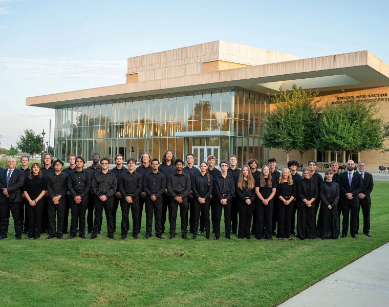 TCU Percussion Orchestra, conducted by Professor Brian A. West.